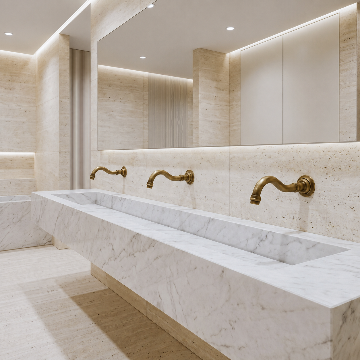 Fontana automatic soap dispenser for hospital public restroom and visitor washroom use