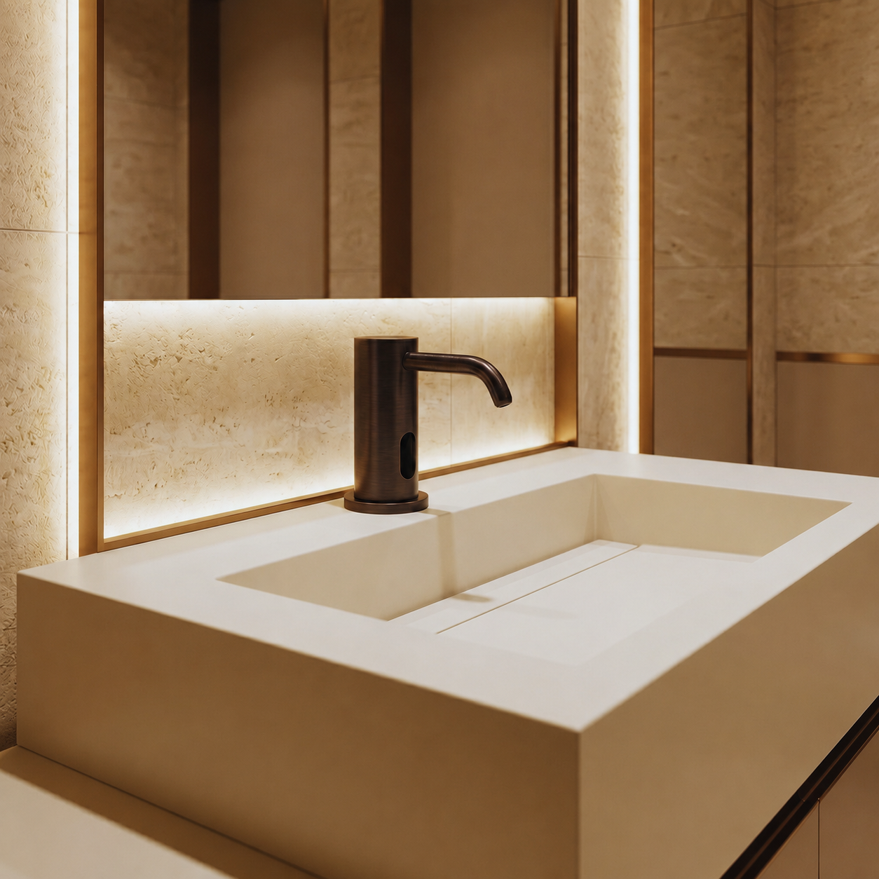 Fontana automatic commercial soap dispenser series