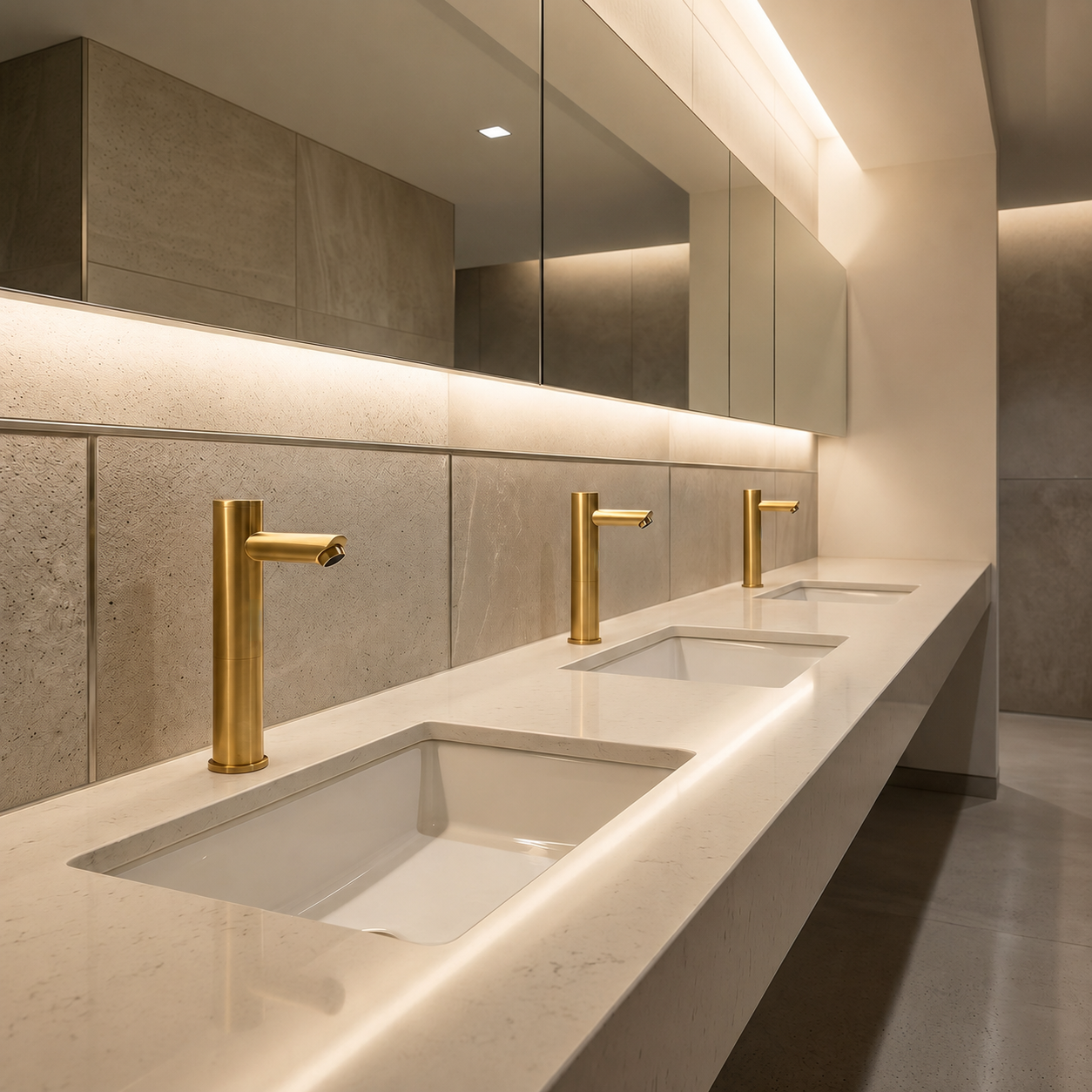 Commercial soap dispenser article